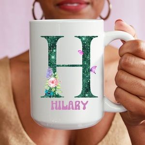 Letter With Name Mug